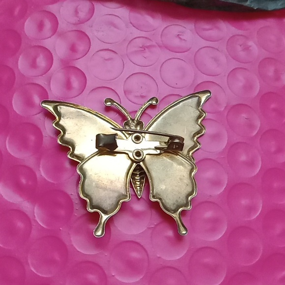 🍃FABULOUS!/ BUTTERFLY BROOCH 🦋 ❤️ - Picture 5 of 6
